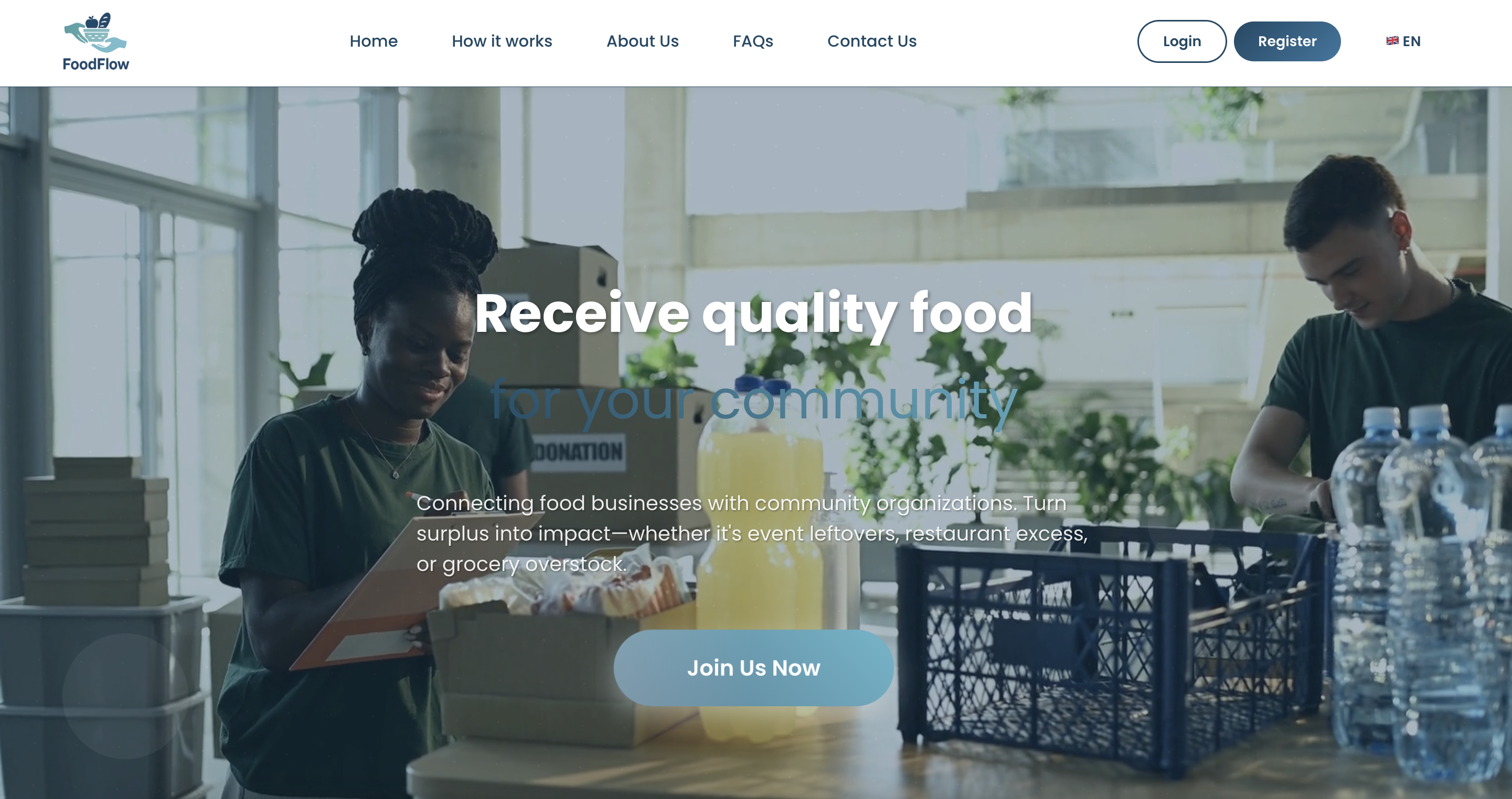 FoodFlow - Surplus Food Redistribution Platform
